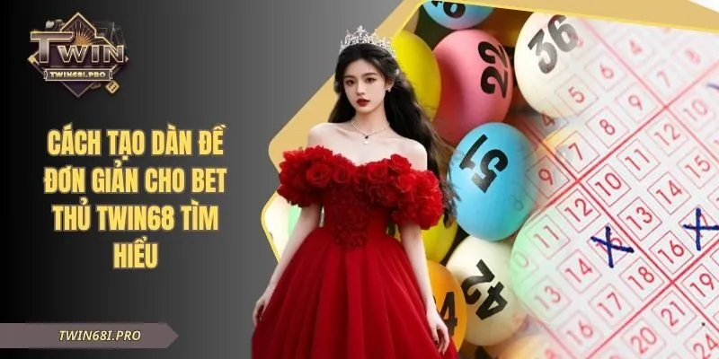 Cách Tạo Dàn Đề Đơn Giản Cho Bet Thủ TWIN68 Tìm Hiểu