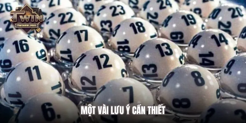 Một vài lưu ý cần thiết