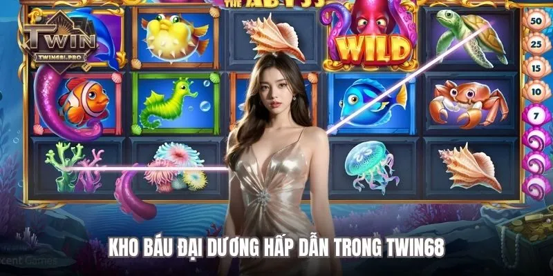 Tựa game Kho Báu Đại Dương hấp dẫn trong Nổ Hũ TWIN68